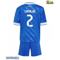 Real Madrid Daniel Carvajal #2 Tredjedraktsett Barn 2025-26 Kortermet (+ Korte bukser)